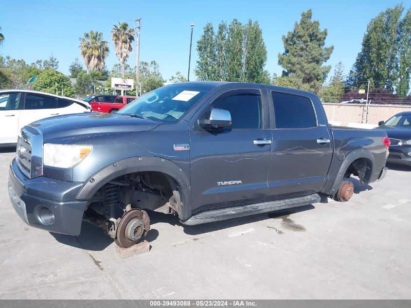 2008 Toyota Tundra Limited 5.7L V8 VIN: 5TFEV58138X068572 Lot: 39493088