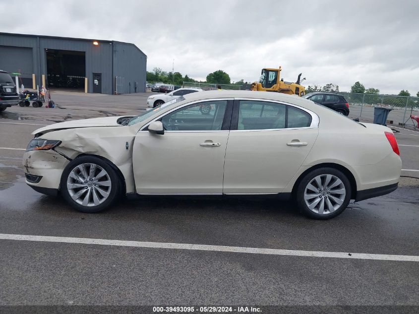 2015 Lincoln Mks VIN: 1LNHL9EKXFG604286 Lot: 39493095