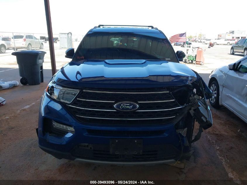 2022 Ford Explorer Xlt VIN: 1FMSK7DH2NGA69195 Lot: 39493096