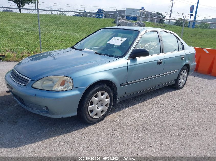 2000 Honda Civic Lx VIN: 1HGEJ6577YL049316 Lot: 39493100