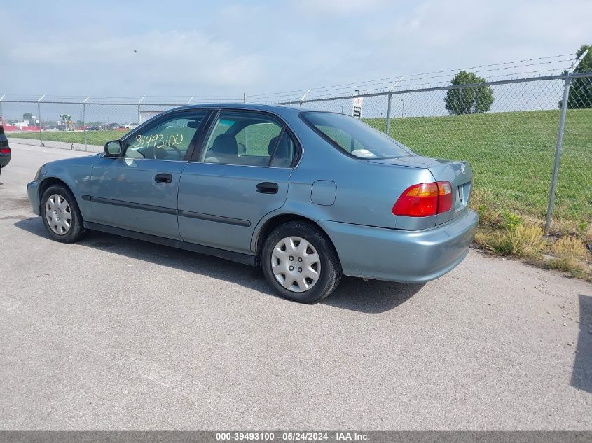 2000 Honda Civic Lx VIN: 1HGEJ6577YL049316 Lot: 39493100