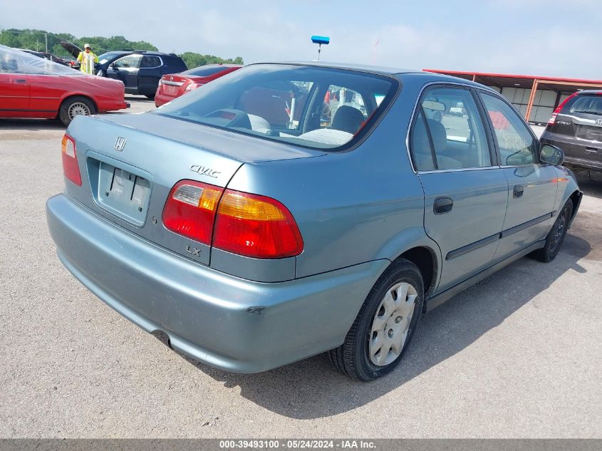 2000 Honda Civic Lx VIN: 1HGEJ6577YL049316 Lot: 39493100