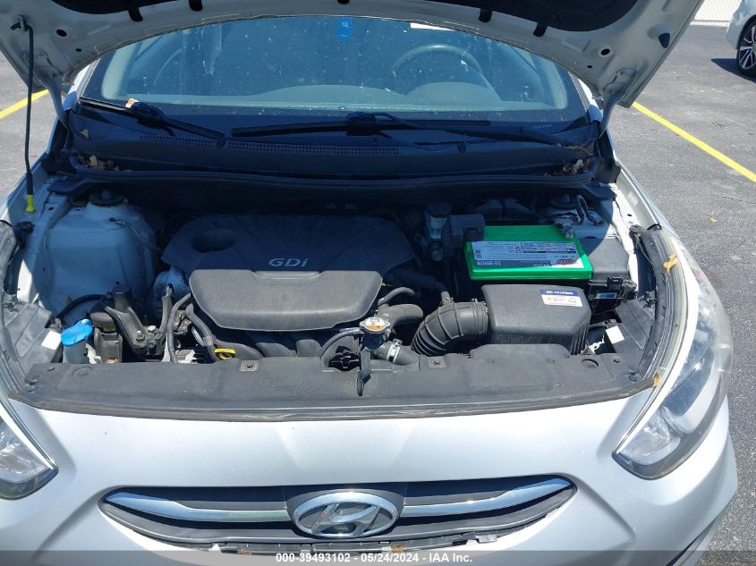 2016 Hyundai Accent Se VIN: KMHCT4AE2GU978603 Lot: 39493102