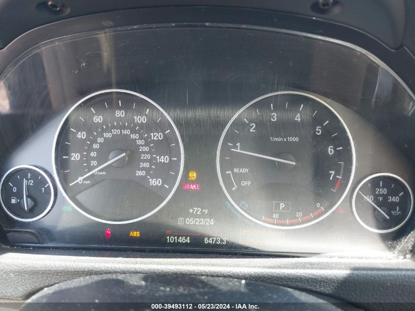 2015 BMW 328I xDrive VIN: WBA3B3C5XFF547781 Lot: 39493112