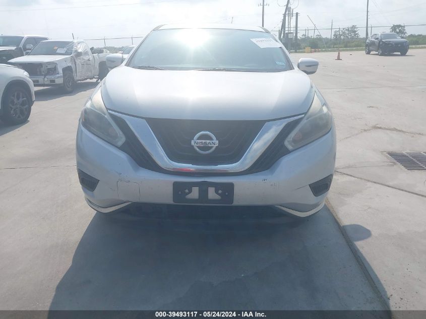 2018 Nissan Murano S VIN: 5N1AZ2MG1JN135372 Lot: 39493117