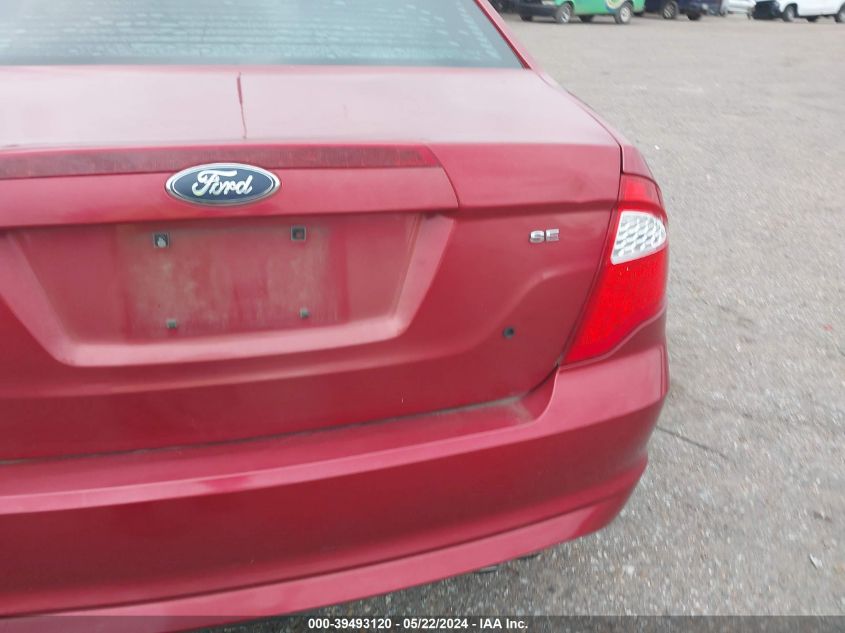 2011 Ford Fusion Se VIN: 3FAHP0HA5BR184551 Lot: 39493120