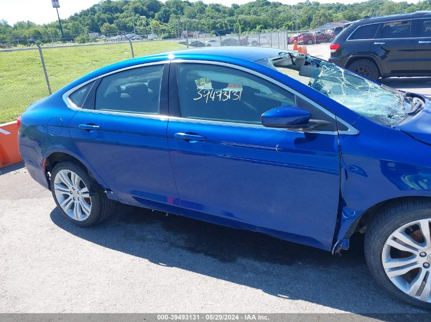 2015 Chrysler 200 Limited VIN: 1C3CCCAB8FN538905 Lot: 39493131