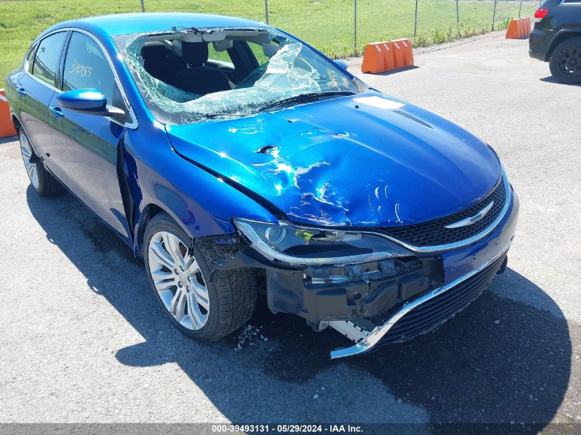 2015 Chrysler 200 Limited VIN: 1C3CCCAB8FN538905 Lot: 39493131