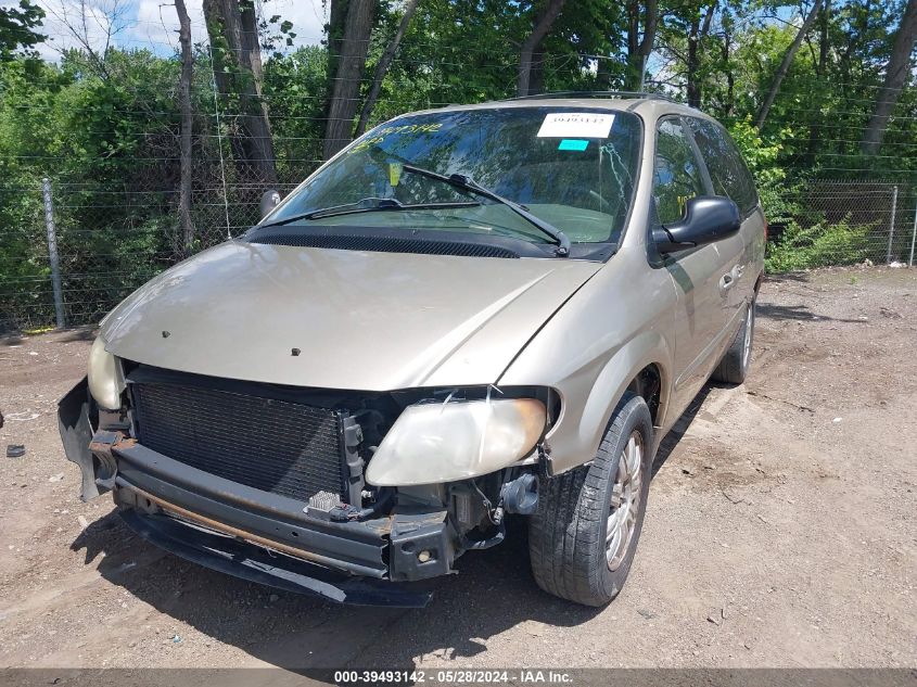 2003 Chrysler Town & Country Ex VIN: 2C4GP74LX3R136234 Lot: 39493142