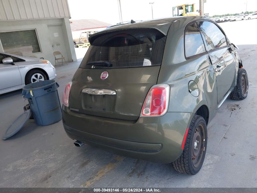 2015 Fiat 500 Pop VIN: 3C3CFFAR9FT753859 Lot: 39493146