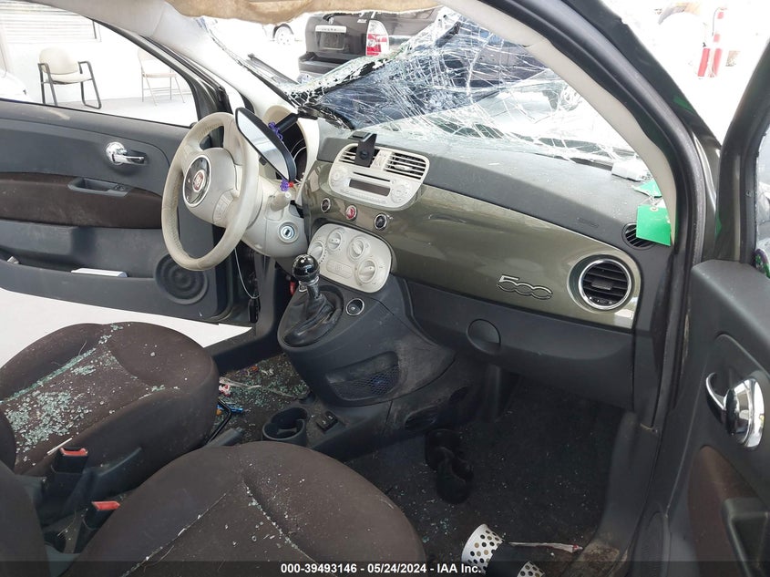 2015 Fiat 500 Pop VIN: 3C3CFFAR9FT753859 Lot: 39493146