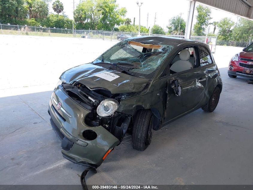 2015 Fiat 500 Pop VIN: 3C3CFFAR9FT753859 Lot: 39493146