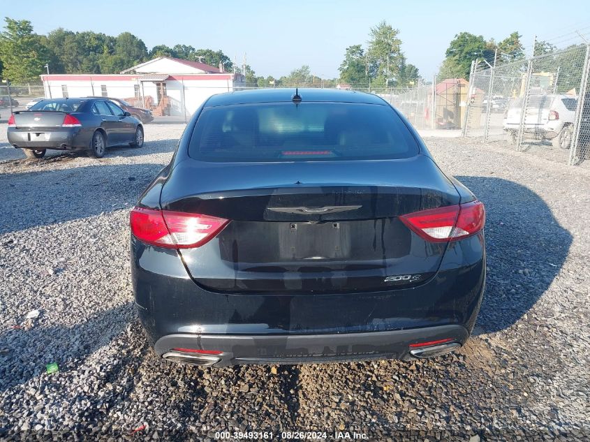 2015 Chrysler 200 S VIN: 1C3CCCBB1FN531678 Lot: 39493161