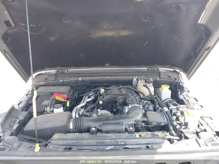 2022 Jeep Gladiator Overland 4X4 VIN: 1C6HJTFG6NL147653 Lot: 39493163