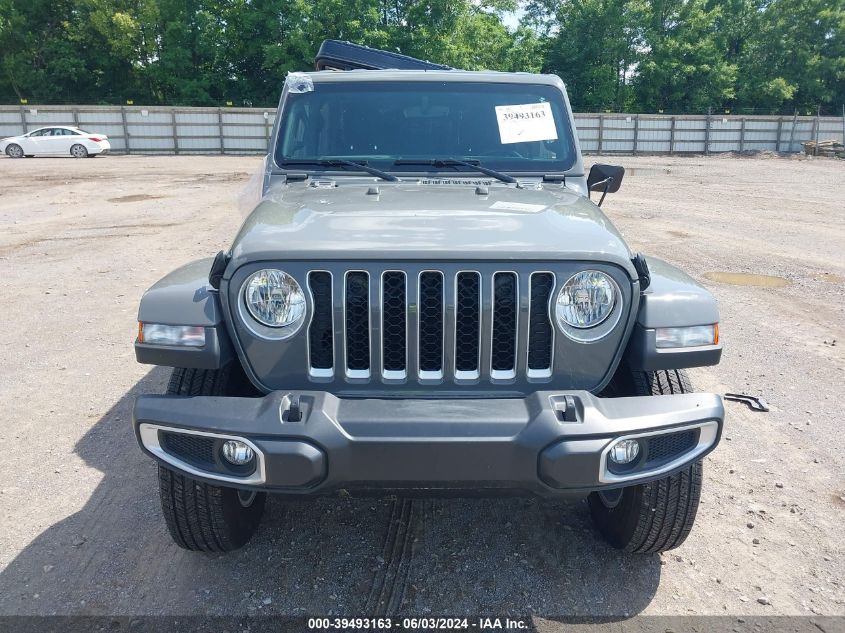 2022 Jeep Gladiator Overland 4X4 VIN: 1C6HJTFG6NL147653 Lot: 39493163