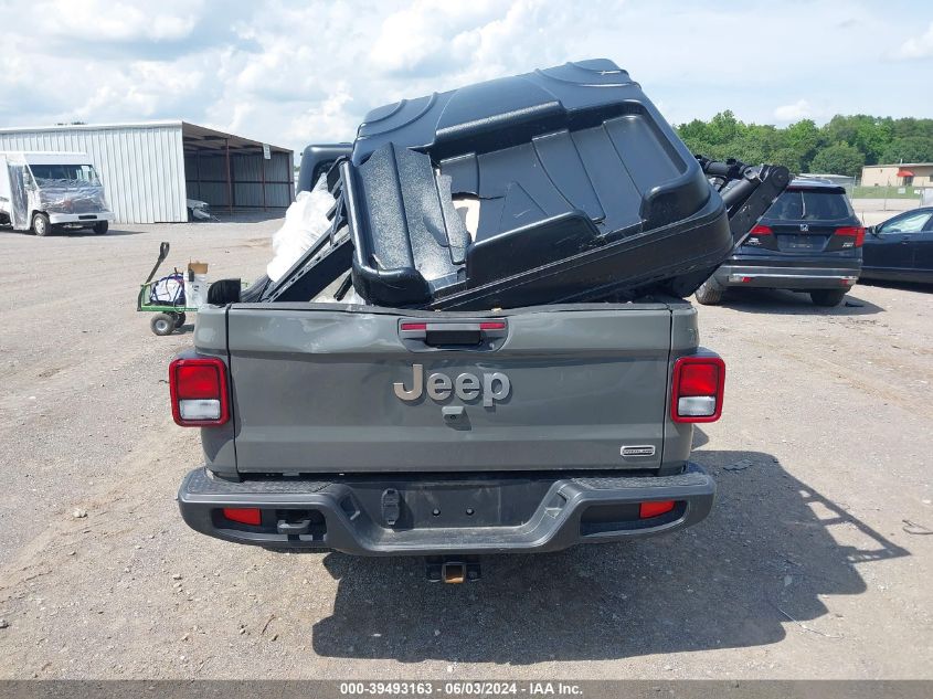 2022 Jeep Gladiator Overland 4X4 VIN: 1C6HJTFG6NL147653 Lot: 39493163