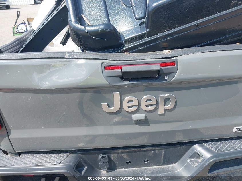 2022 Jeep Gladiator Overland 4X4 VIN: 1C6HJTFG6NL147653 Lot: 39493163
