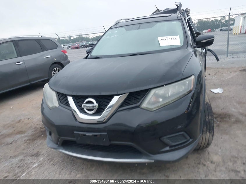 2015 Nissan Rogue Sv VIN: 5N1AT2MV3FC826020 Lot: 39493166