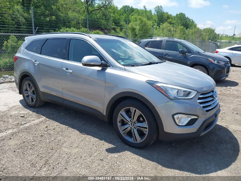 2015 Hyundai Santa Fe Limited VIN: KM8SRDHF5FU090354 Lot: 39493167