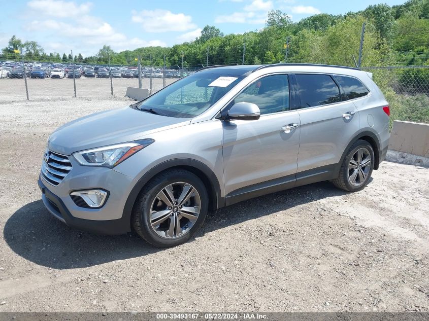 2015 Hyundai Santa Fe Limited VIN: KM8SRDHF5FU090354 Lot: 39493167