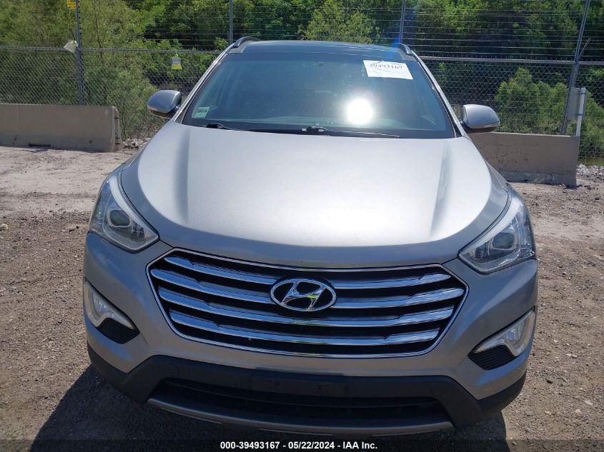 2015 Hyundai Santa Fe Limited VIN: KM8SRDHF5FU090354 Lot: 39493167