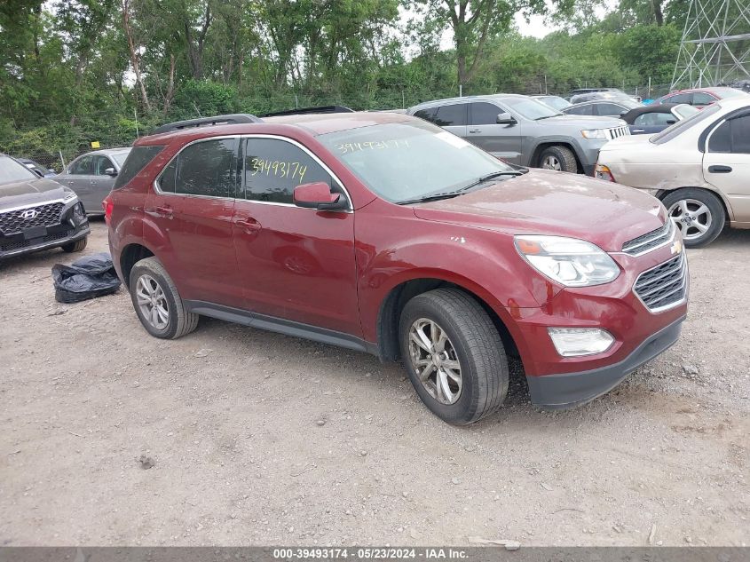 2016 Chevrolet Equinox Lt VIN: 2GNALCEK3G1140685 Lot: 39493174