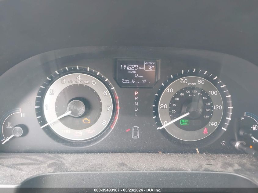 2012 Honda Odyssey Ex-L VIN: 5FNRL5H6XCB095905 Lot: 39493187