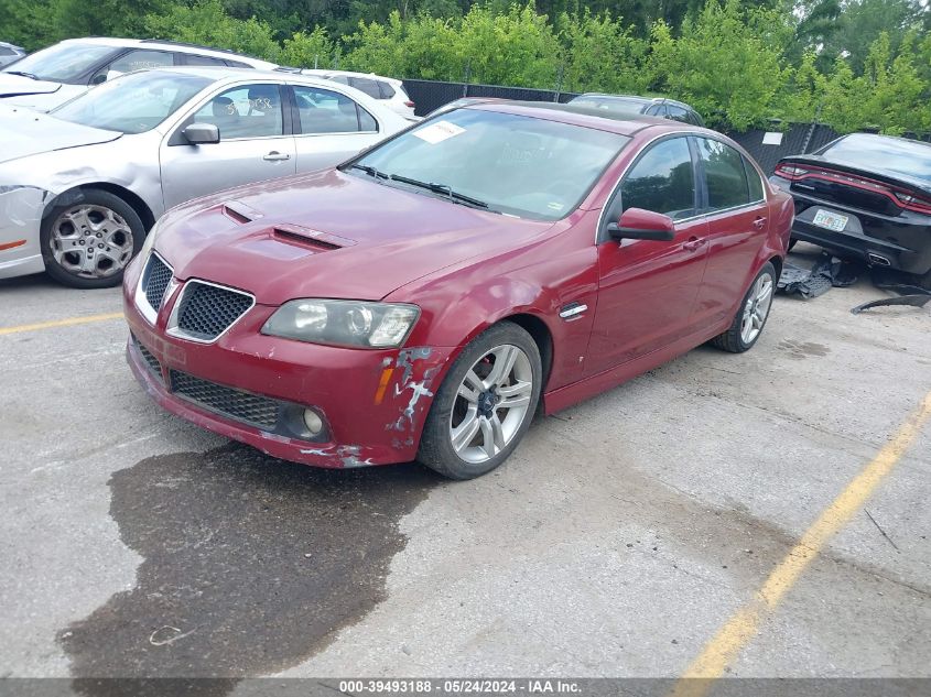 2009 Pontiac G8 VIN: 6G2ER577X9L155346 Lot: 39493188