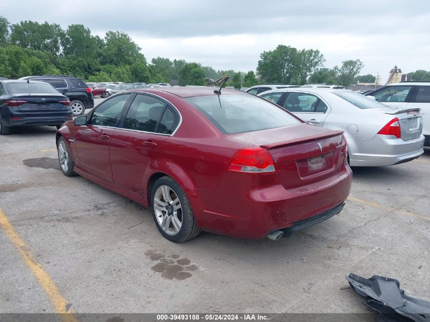 2009 Pontiac G8 VIN: 6G2ER577X9L155346 Lot: 39493188