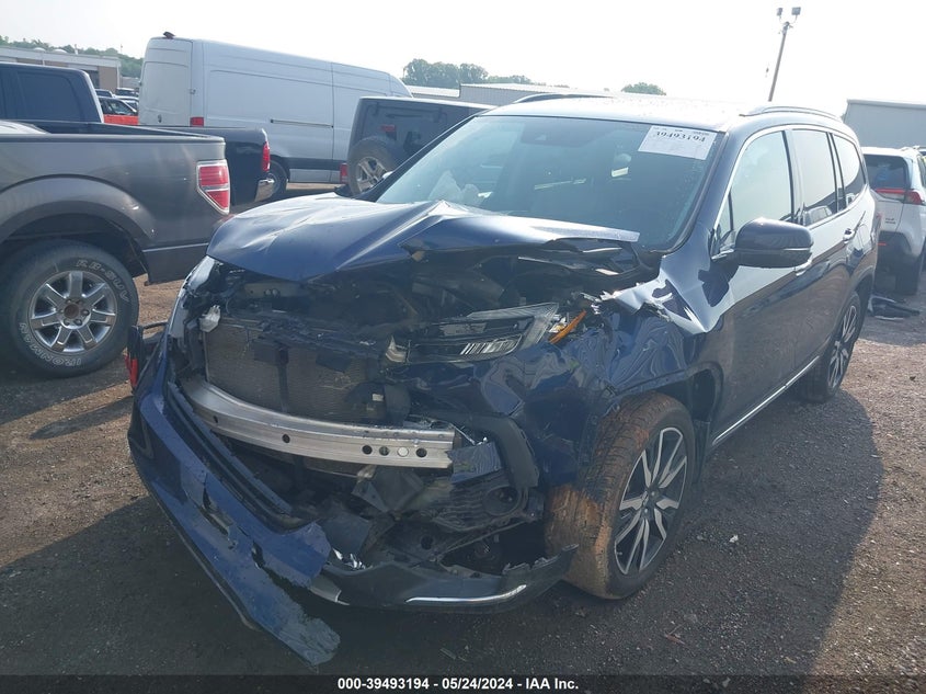 VIN 5FNYF6H99KB084718 2019 HONDA PILOT TOURING