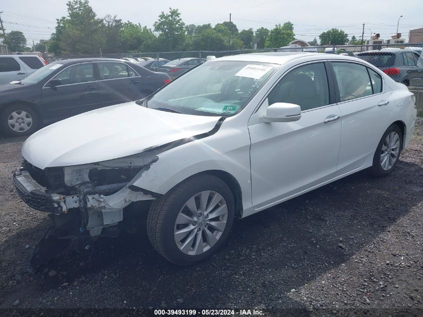 2013 Honda Accord Ex-L VIN: 1HGCR2F8XDA151103 Lot: 39493199