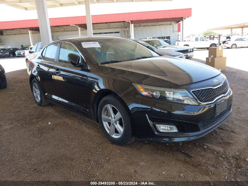 2015 Kia Optima Lx VIN: 5XXGM4A76FG504615 Lot: 39493205