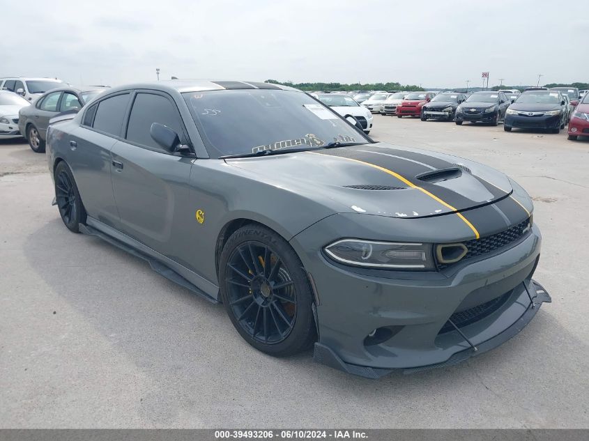 2017 Dodge Charger R/T Scat Pack Rwd VIN: 2C3CDXGJ4HH511201 Lot: 39493206