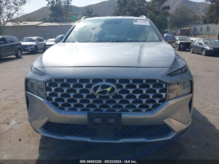 2021 Hyundai Santa Fe Sel VIN: 5NMS2DAJ8MH367428 Lot: 39493226