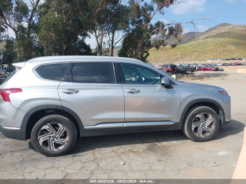 2021 Hyundai Santa Fe Sel VIN: 5NMS2DAJ8MH367428 Lot: 39493226