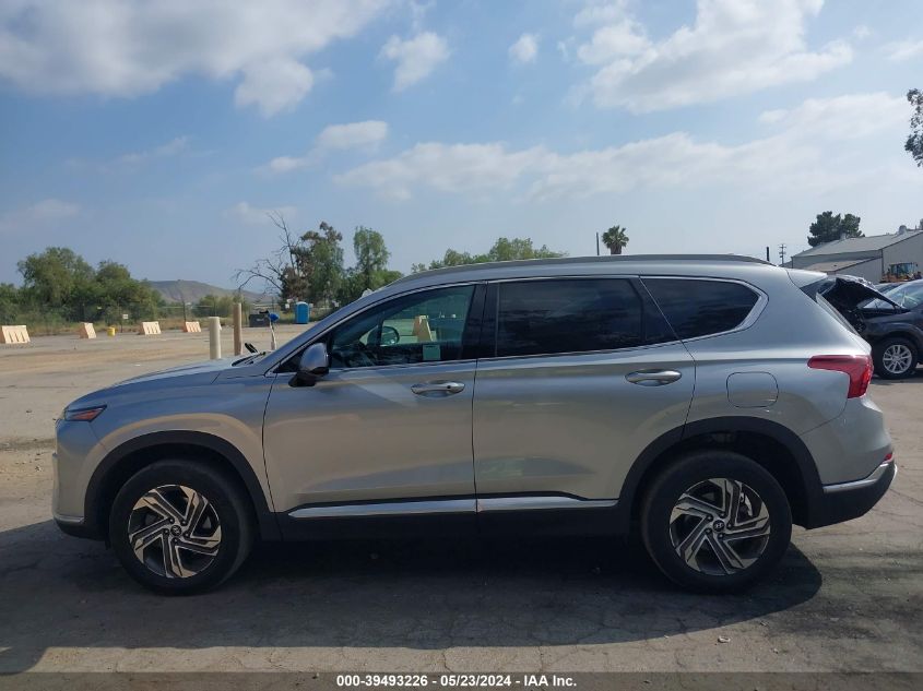 2021 Hyundai Santa Fe Sel VIN: 5NMS2DAJ8MH367428 Lot: 39493226