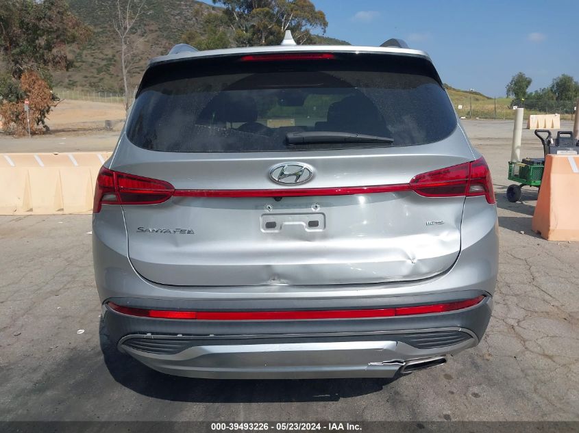 2021 Hyundai Santa Fe Sel VIN: 5NMS2DAJ8MH367428 Lot: 39493226