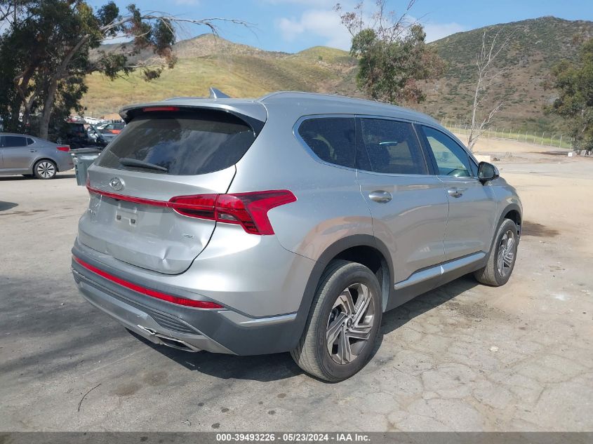 2021 Hyundai Santa Fe Sel VIN: 5NMS2DAJ8MH367428 Lot: 39493226