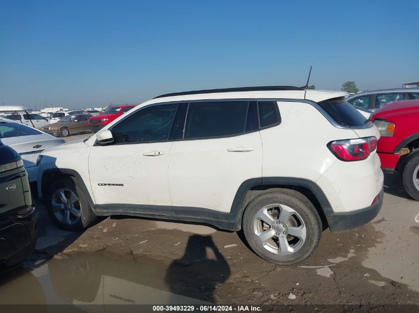 2019 Jeep Compass Latitude Fwd VIN: 3C4NJCBB2KT743431 Lot: 39493229