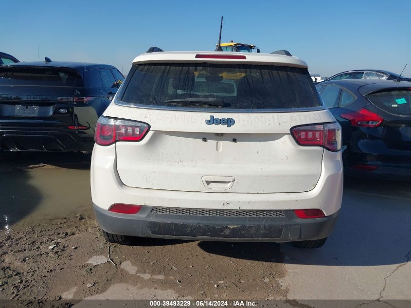 2019 Jeep Compass Latitude Fwd VIN: 3C4NJCBB2KT743431 Lot: 39493229