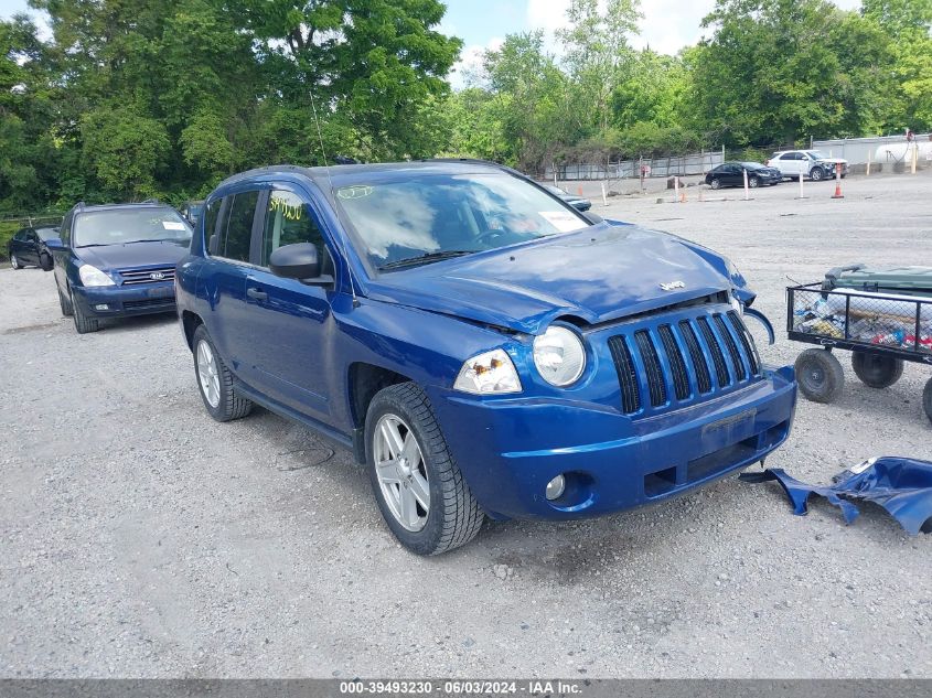 2009 Jeep Compass Sport VIN: 1J4FT47A19D190088 Lot: 39493230