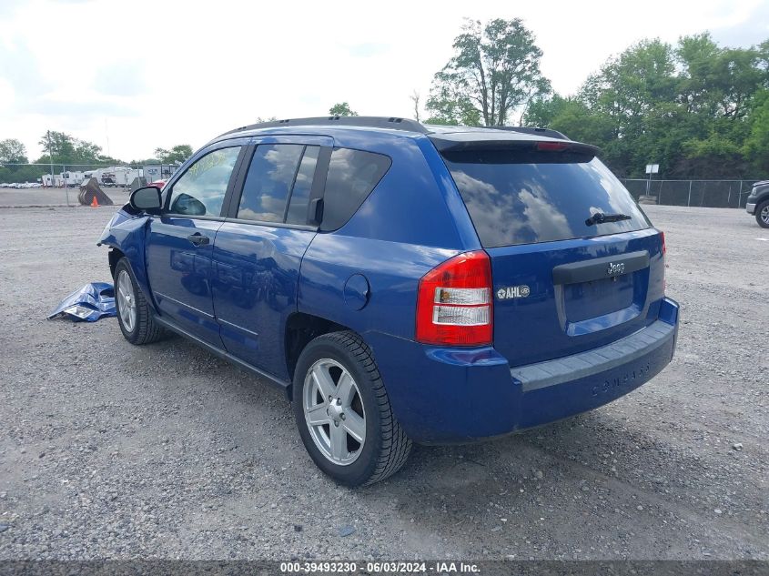 2009 Jeep Compass Sport VIN: 1J4FT47A19D190088 Lot: 39493230