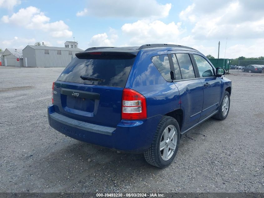 2009 Jeep Compass Sport VIN: 1J4FT47A19D190088 Lot: 39493230