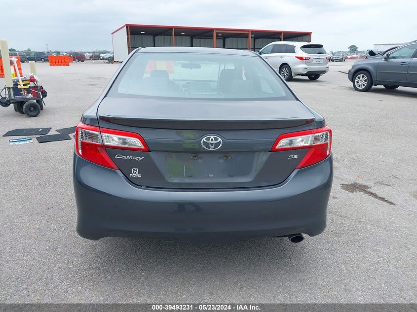 2012 Toyota Camry Se VIN: 4T1BF1FK7CU114303 Lot: 39493231