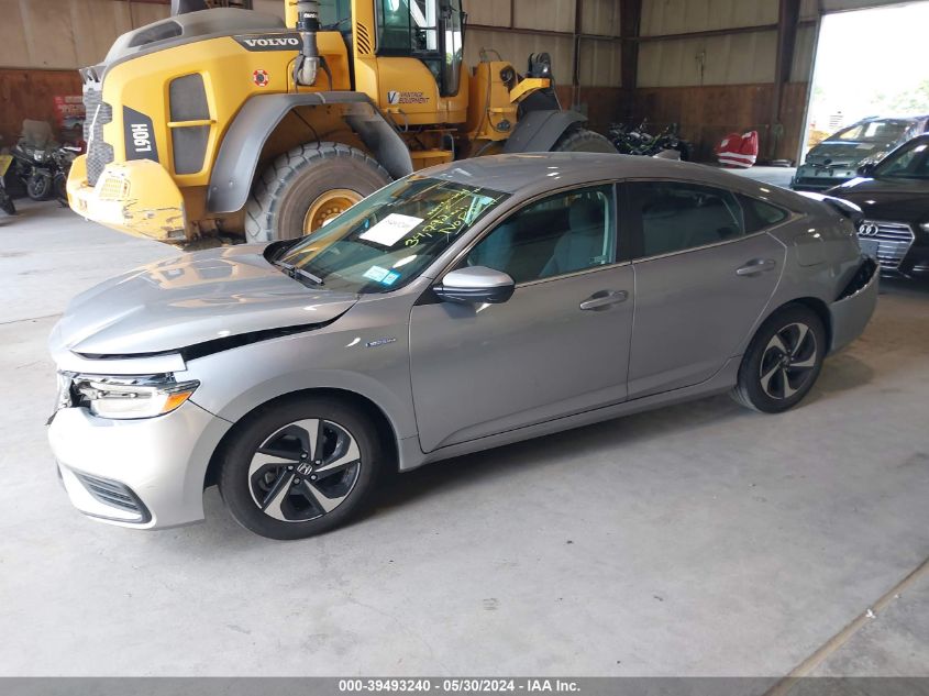 2021 Honda Insight Ex VIN: 19XZE4F59ME007304 Lot: 39493240