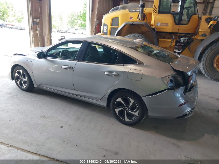 2021 Honda Insight Ex VIN: 19XZE4F59ME007304 Lot: 39493240