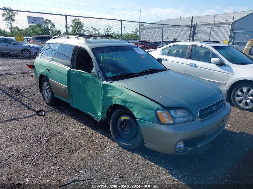 2004 Subaru Outback Outback Awp VIN: 4S3BH675X47608322 Lot: 39493248