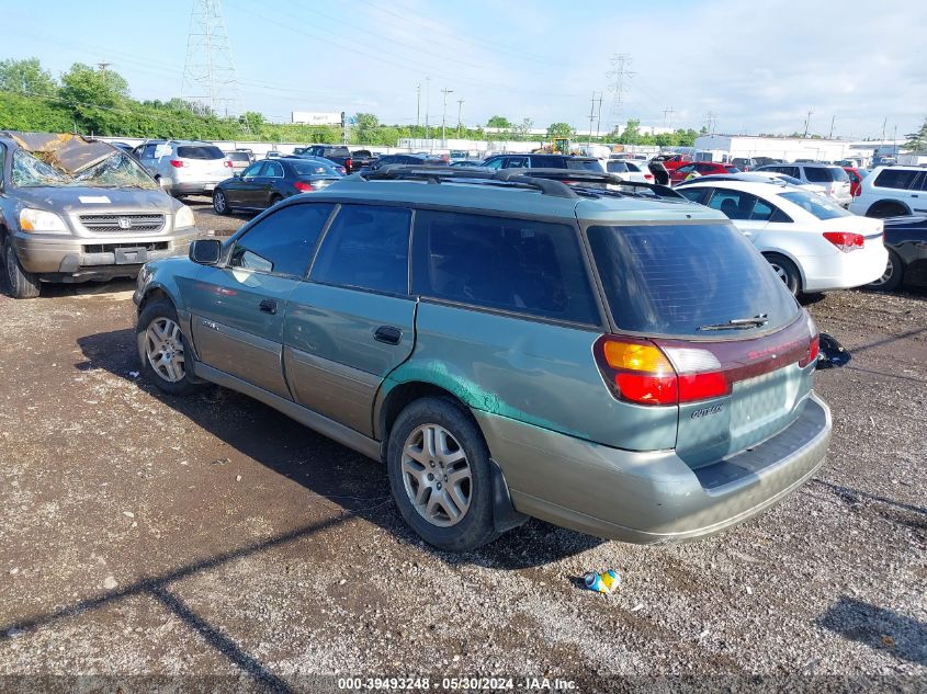 2004 Subaru Outback Outback Awp VIN: 4S3BH675X47608322 Lot: 39493248