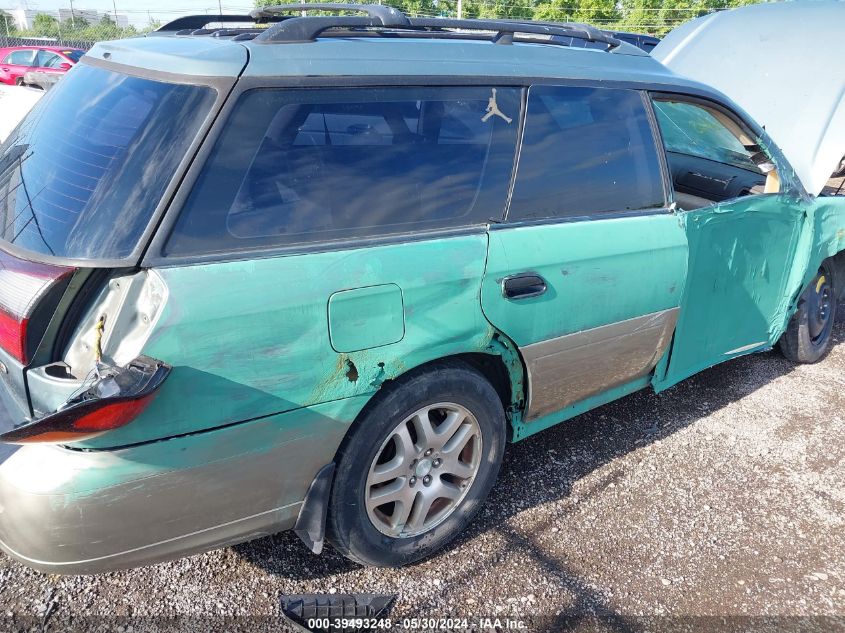 2004 Subaru Outback Outback Awp VIN: 4S3BH675X47608322 Lot: 39493248