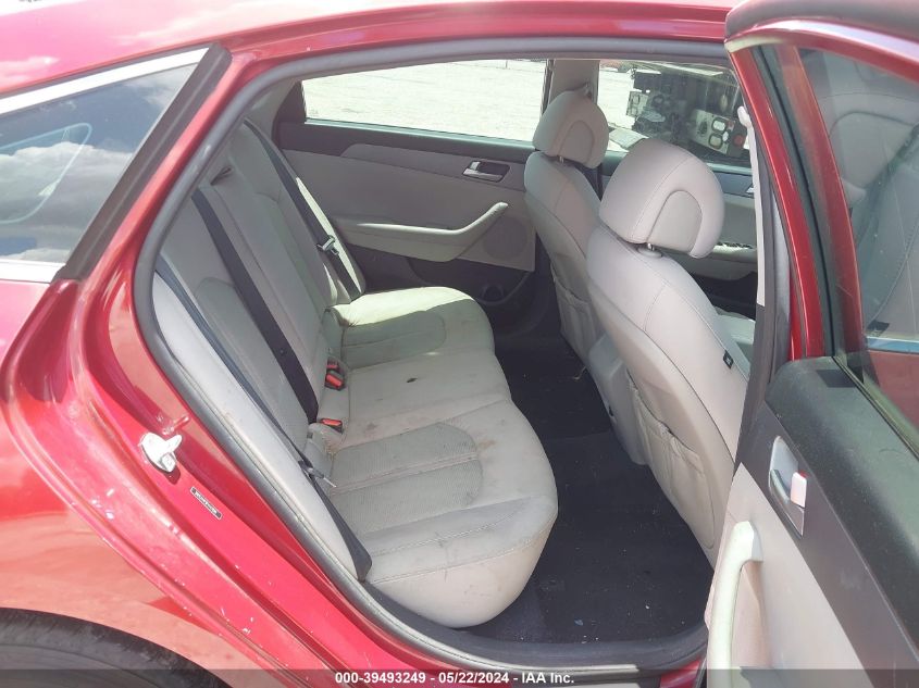 2015 Hyundai Sonata Se VIN: 5NPE24AF9FH141896 Lot: 39493249